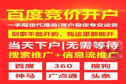 竞价开户推广实战案例精选